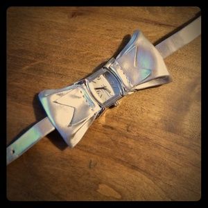Silver Bow Watch